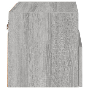 Ντουλάπι Τοίχου Τηλεόρασης Γκρι Sonoma 40x30x30 εκ. Επεξ. Ξύλο