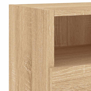 Ντουλάπι Τοίχου Τηλεόρασης Sonoma Δρυς 60x30x30 εκ. Επεξ. Ξύλο