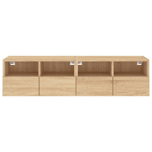 Ντουλάπι Τοίχου Τηλεόρασης Sonoma Δρυς 60x30x30εκ. Επεξ. Ξύλο - Pakobazaar