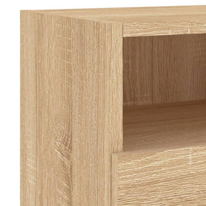 Ντουλάπι Τοίχου Τηλεόρασης Sonoma Δρυς 60x30x30εκ. Επεξ. Ξύλο - Pakobazaar