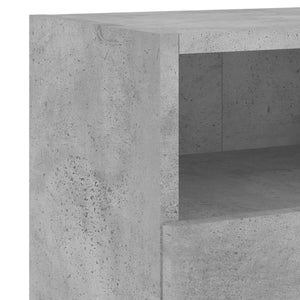 Ντουλάπι Τοίχου Τηλεόρασης Γκρι Σκυρ. 60x30x30εκ. Επεξ. Ξύλο