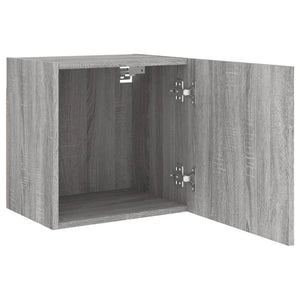 Έπιπλο Τοίχου Τηλεόρασης Γκρι Sonoma 40,5x30x40 εκ. Επεξ. Ξύλο