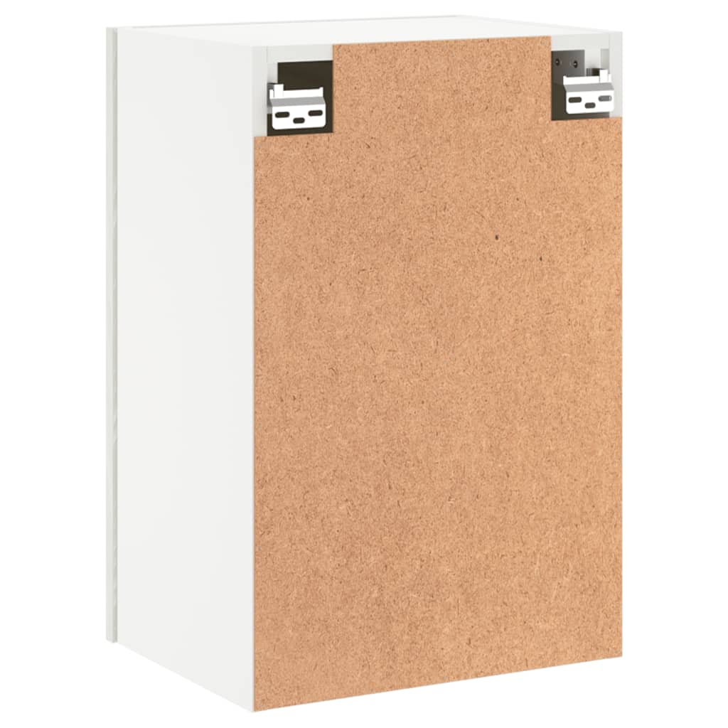 Έπιπλα Τηλεόρασης Τοίχου 2 τεμ. Λευκά 40,5x30x60 εκ. Επεξ. Ξύλο