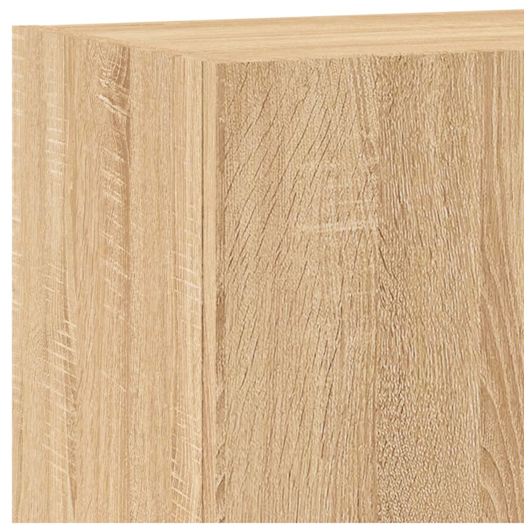 Έπιπλο Τοίχου Τηλεόρασης Sonoma Δρυς 40,5x30x60 εκ. Επεξ. Ξύλο