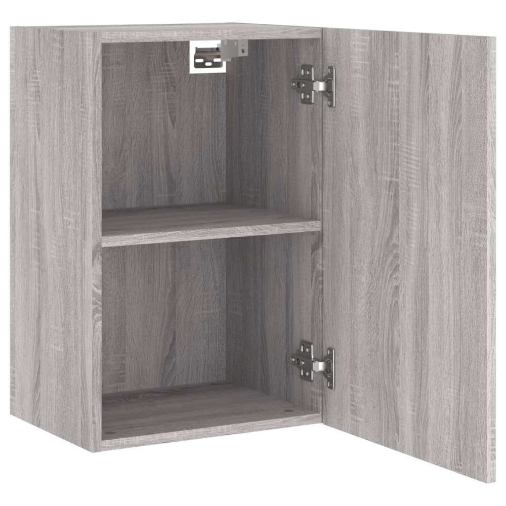 Έπιπλο Τοίχου Τηλεόρασης Γκρι Sonoma 40,5x30x60 εκ. Επεξ. Ξύλο