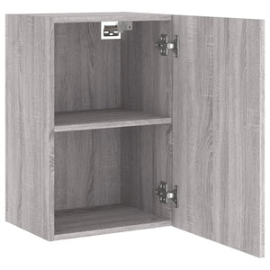Έπιπλο Τοίχου Τηλεόρασης Γκρι Sonoma 40,5x30x60 εκ. Επεξ. Ξύλο