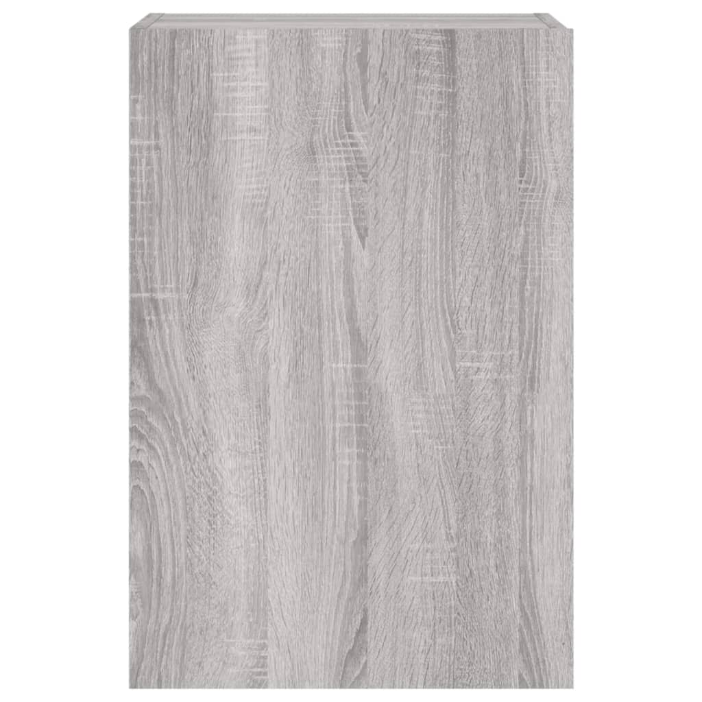 Έπιπλο Τοίχου Τηλεόρασης Γκρι Sonoma 40,5x30x60 εκ. Επεξ. Ξύλο