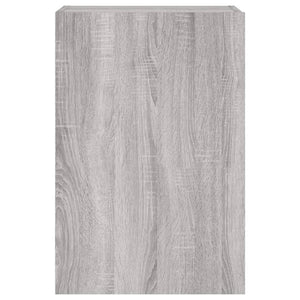 Έπιπλο Τοίχου Τηλεόρασης Γκρι Sonoma 40,5x30x60 εκ. Επεξ. Ξύλο