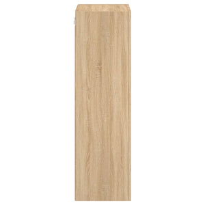 Έπιπλο Τοίχου Τηλεόρασης Sonoma Δρυς 40,5x30x102 εκ. Επεξ. Ξύλο