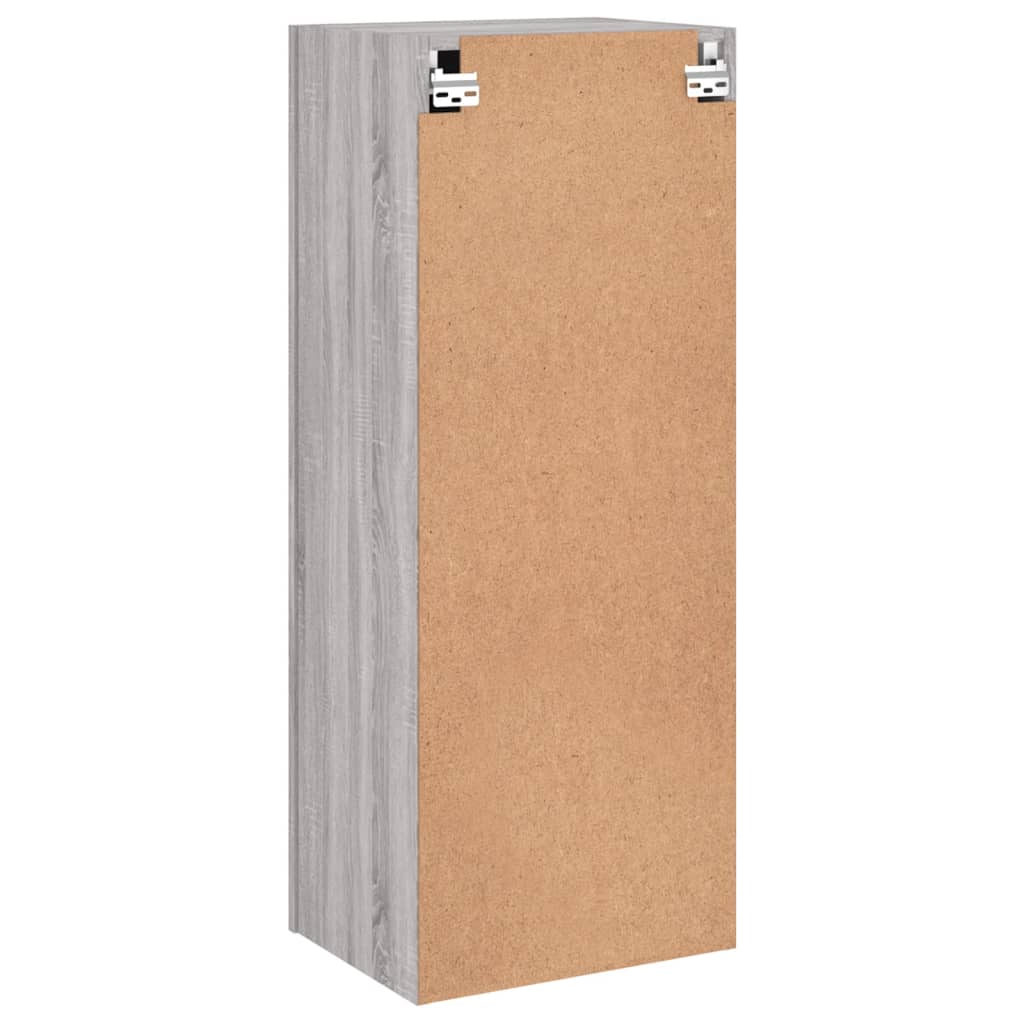 Έπιπλο Τοίχου Τηλεόρασης Γκρι Sonoma 40,5x30x102 εκ. Επεξ. Ξύλο - Pakobazaar
