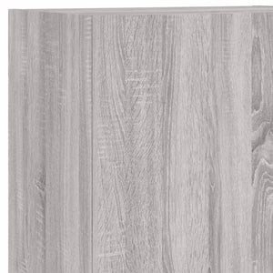 Έπιπλο Τοίχου Τηλεόρασης Γκρι Sonoma 40,5x30x102 εκ. Επεξ. Ξύλο - Pakobazaar
