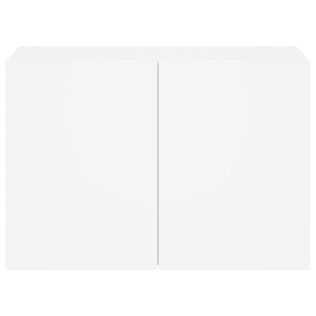 Έπιπλο Τοίχου Τηλεόρασης Λευκό 60 x 30 x 41 εκ.