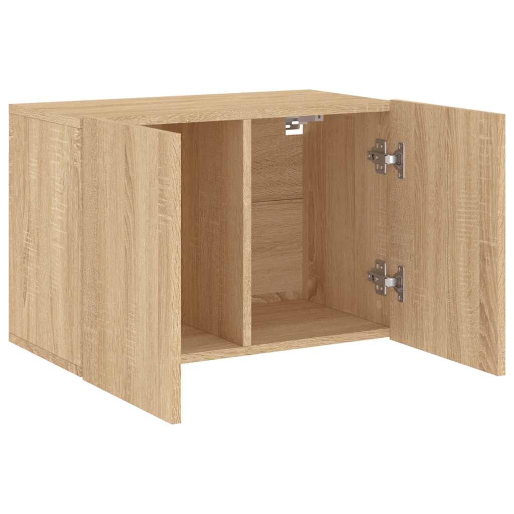 Ντουλάπι Τοίχου Τηλεόρασης Sonoma Δρυς 60 x 30 x 41 εκ.