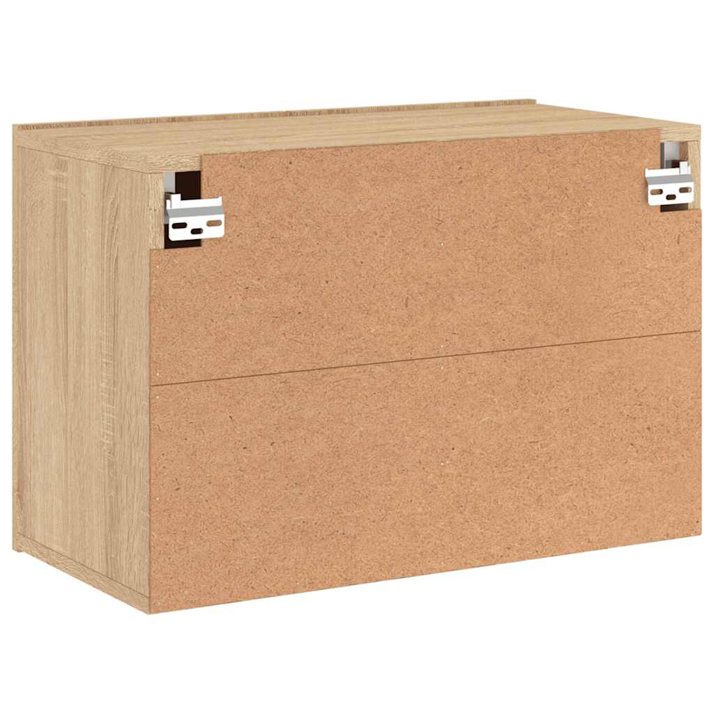 Ντουλάπι Τοίχου Τηλεόρασης Sonoma Δρυς 60 x 30 x 41 εκ.
