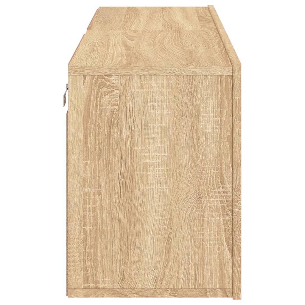 Ντουλάπια Τοίχου Τηλεόρασης 2 Τεμ. Sonoma Δρυς 60 x 30 x 41 εκ.