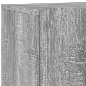 Ντουλάπι Τοίχου Τηλεόρασης 2 Τεμ. Γκρι Sonoma 60 x 30 x 41 εκ.