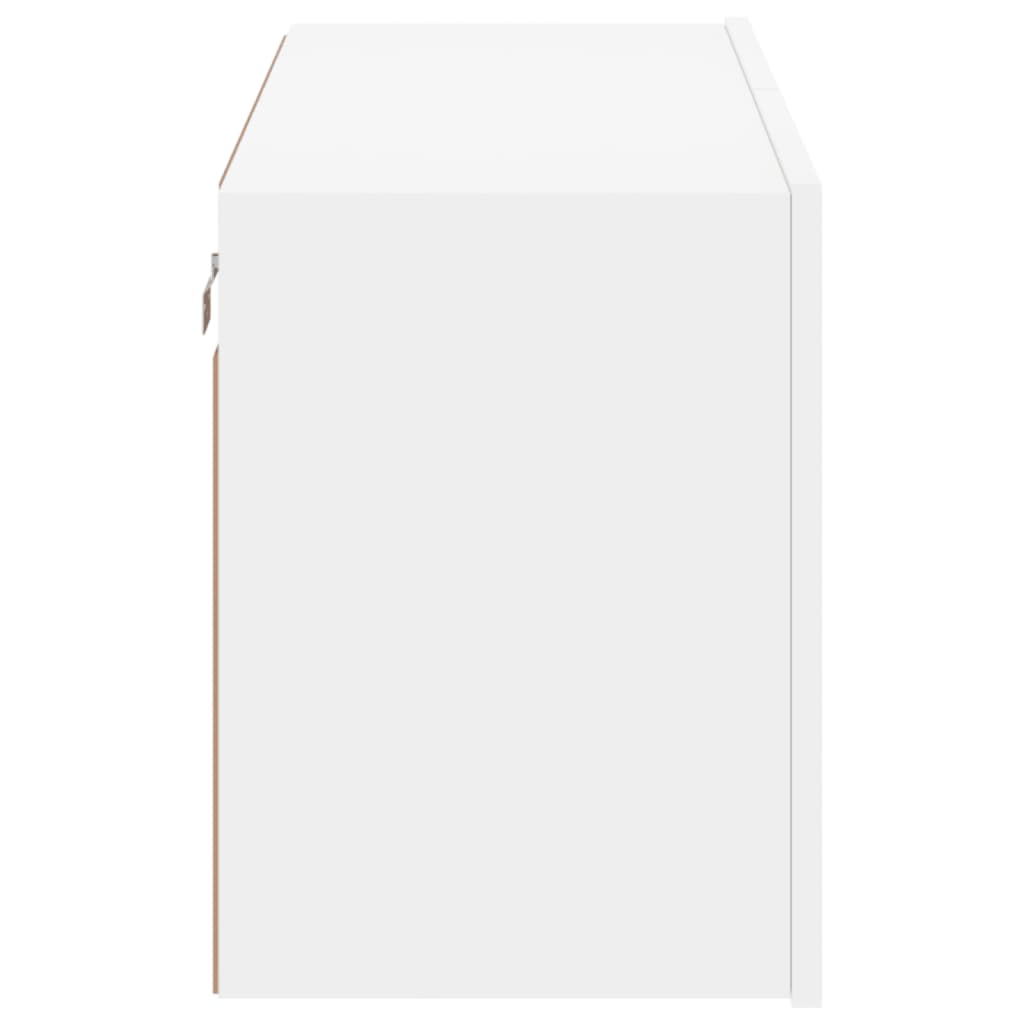 Έπιπλο Τοίχου Τηλεόρασης Λευκό 80 x 30 x 41 εκ. - Pakobazaar