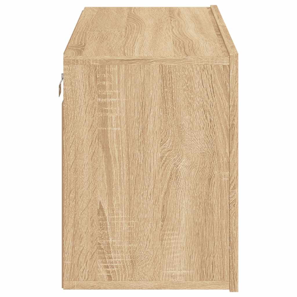 Ντουλάπι Τοίχου Τηλεόρασης Sonoma Δρυς 80 x 30 x 41 εκ.