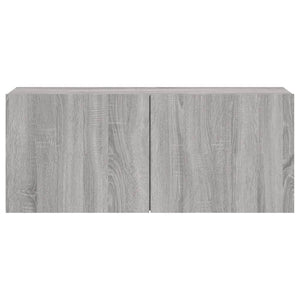 Ντουλάπι Τοίχου Τηλεόρασης Γκρι Sonoma 100 x 30 x 41 εκ. - Pakobazaar