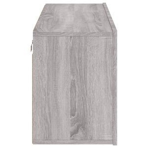 Ντουλάπι Τοίχου Τηλεόρασης Γκρι Sonoma 100 x 30 x 41 εκ. - Pakobazaar