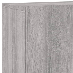 Ντουλάπι Τοίχου Τηλεόρασης Γκρι Sonoma 100 x 30 x 41 εκ. - Pakobazaar