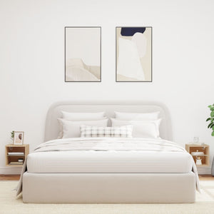 Έπιπλα Τοίχου Τηλ. με LED 2 Τεμ. Sonoma Δρυς 30 x 28,5 x 30 εκ. - Pakobazaar