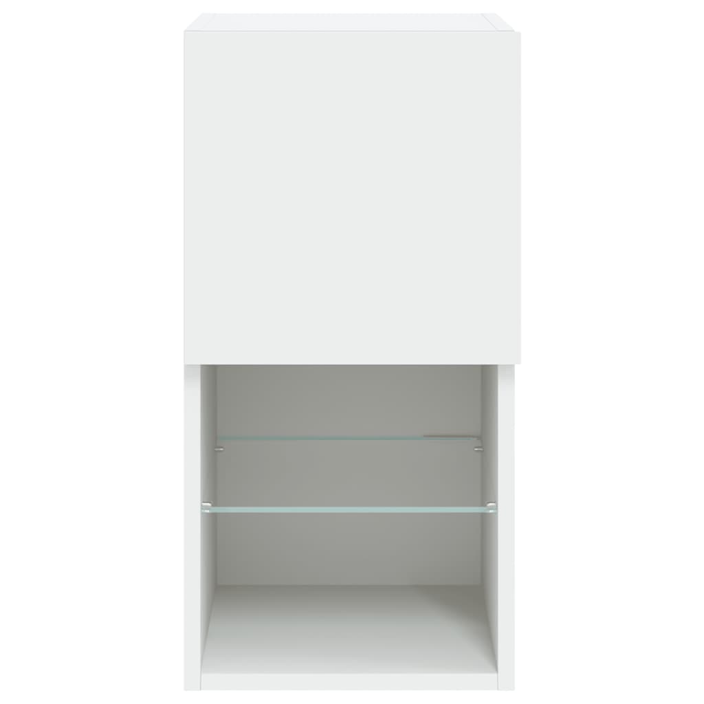 Ντουλάπι Τηλεόρασης με LED Λευκό 30,5 x 30 x 60 εκ. - Pakobazaar