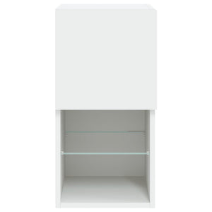 Ντουλάπι Τηλεόρασης με LED Λευκό 30,5 x 30 x 60 εκ. - Pakobazaar