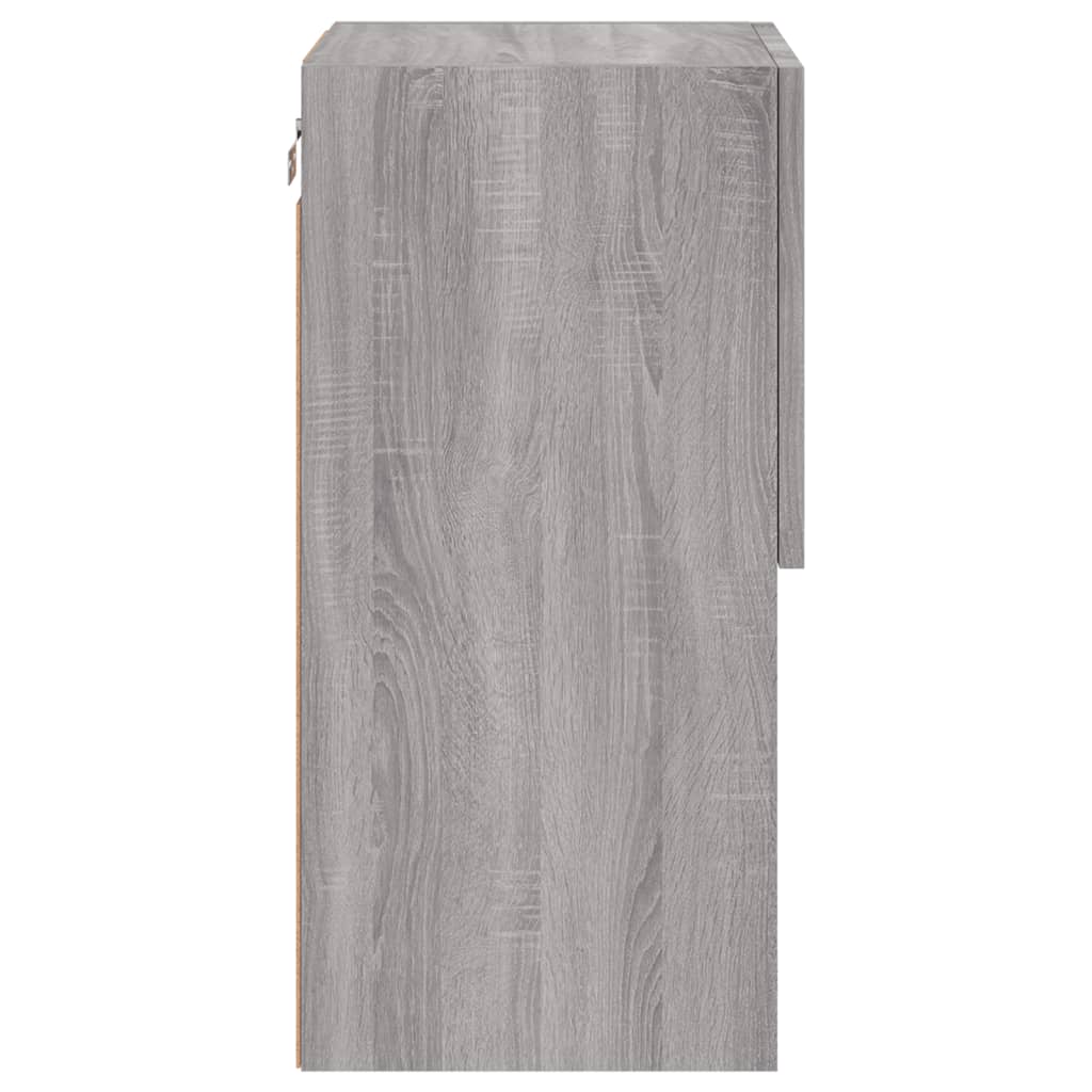 Έπιπλο Τηλεόρασης με LED Γκρι Sonoma 30,5x30x60 εκ. - Pakobazaar
