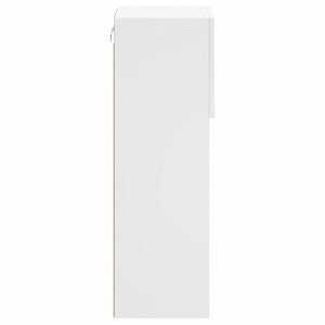 Έπιπλο Τηλεόρασης με LED Λευκό 30,5x30x90 εκ. - Pakobazaar