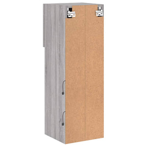 Έπιπλο Τηλεόρασης με LED Γκρι Sonoma 30,5x30x90 εκ. - Pakobazaar