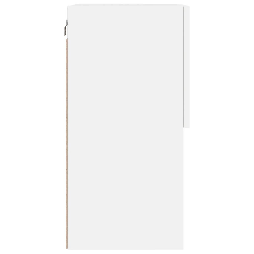Έπιπλο Τηλεόρασης με LED Λευκό 40,5x30x60 εκ. - Pakobazaar