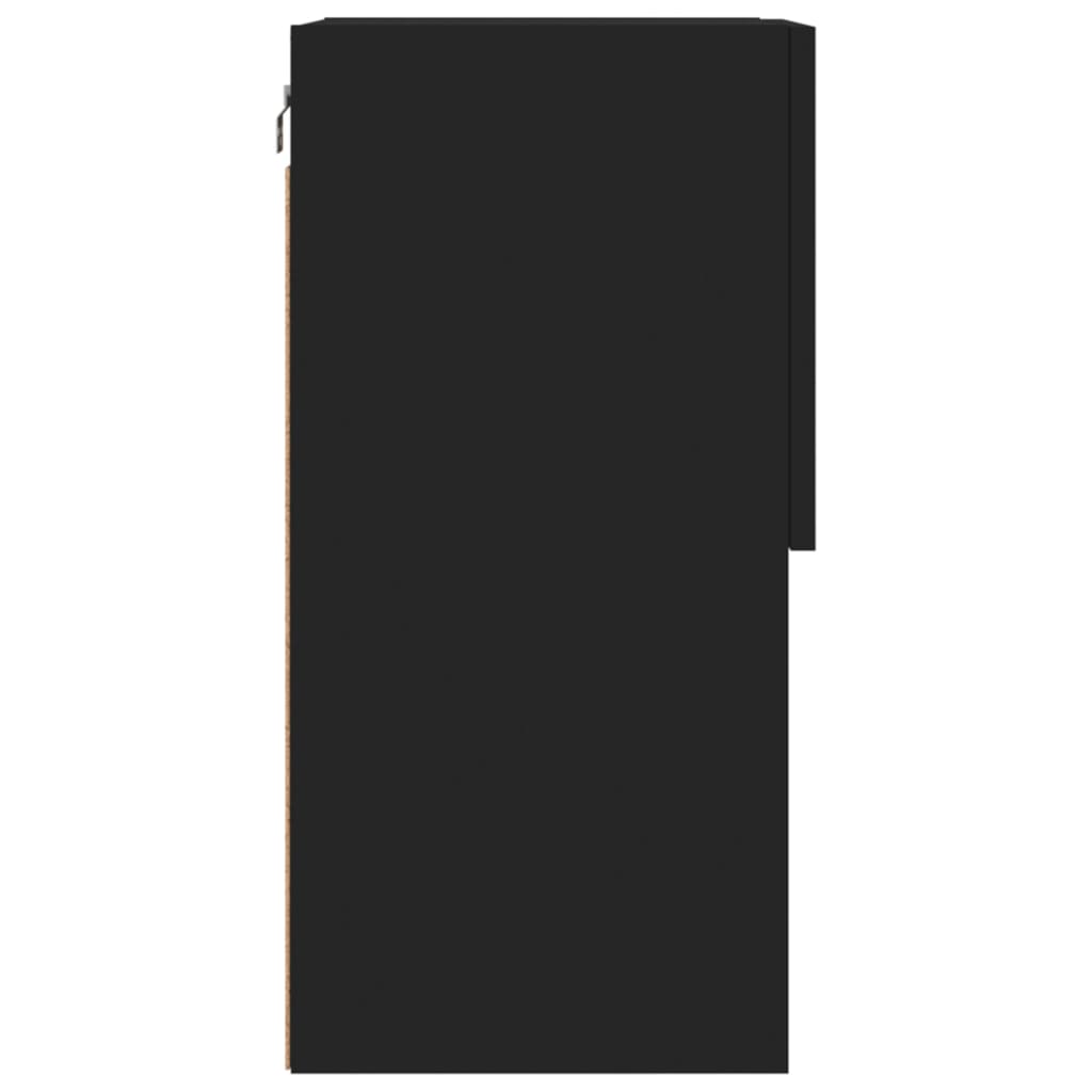 Έπιπλο Τηλεόρασης με LED Μαύρο 40,5x30x60 εκ. - Pakobazaar