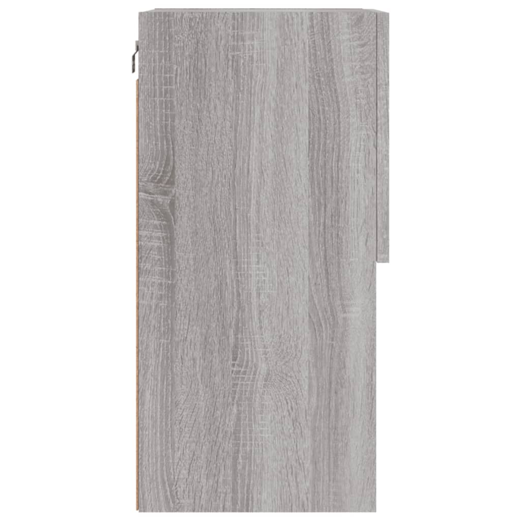 Έπιπλο Τηλεόρασης με LED Γκρι Sonoma 40,5x30x60 εκ.