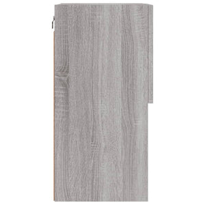 Έπιπλο Τηλεόρασης με LED Γκρι Sonoma 40,5x30x60 εκ.