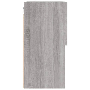 Έπιπλα Τηλεόρασης με LED 2 τεμ. Γκρι Sonoma 40,5x30x60 εκ.