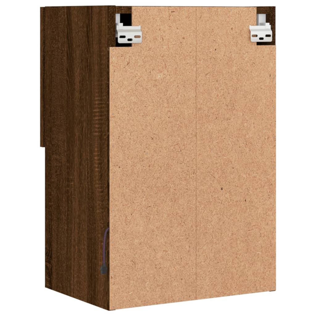 Έπιπλο Τηλεόρασης με LED Καφέ Δρυς 40,5x30x60 εκ. - Pakobazaar