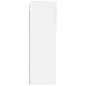 Έπιπλο Τηλεόρασης με LED Λευκό 40,5x30x90 εκ. - Pakobazaar