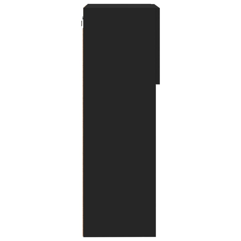 Έπιπλο Τηλεόρασης με LED Μαύρο 40,5 x 30 x 90 εκ. - Pakobazaar