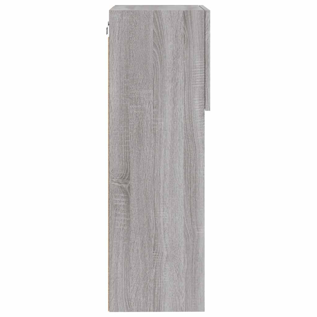 Έπιπλο Τηλεόρασης με LED Γκρι Sonoma 40,5x30x90 εκ. - Pakobazaar