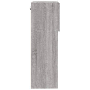 Έπιπλα Τηλεόρασης με LED 2 τεμ. Γκρι Sonoma 40,5x30x90 εκ. - Pakobazaar
