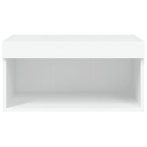 Έπιπλο Τηλεόρασης με LED Λευκό 60 x 30 x 30 εκ. - Pakobazaar