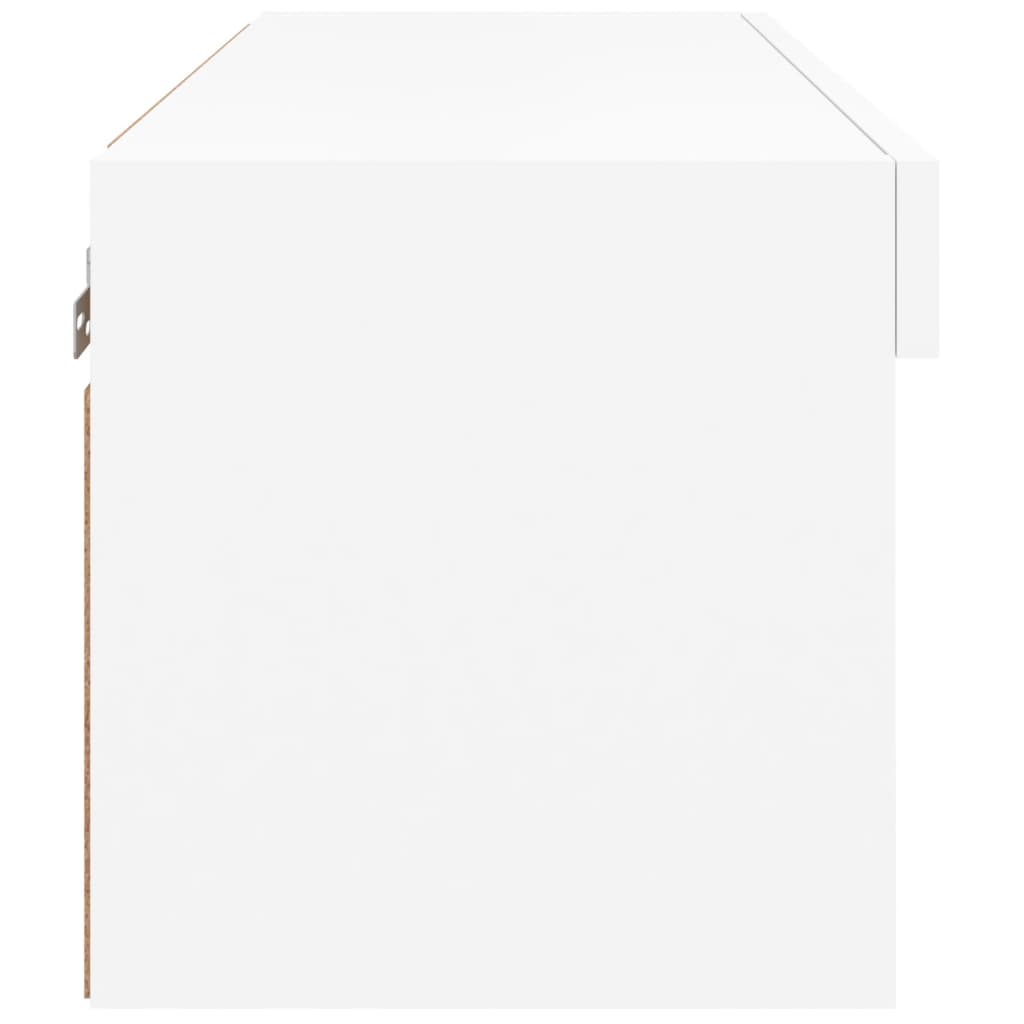 Έπιπλο Τηλεόρασης με LED Λευκό 60 x 30 x 30 εκ. - Pakobazaar