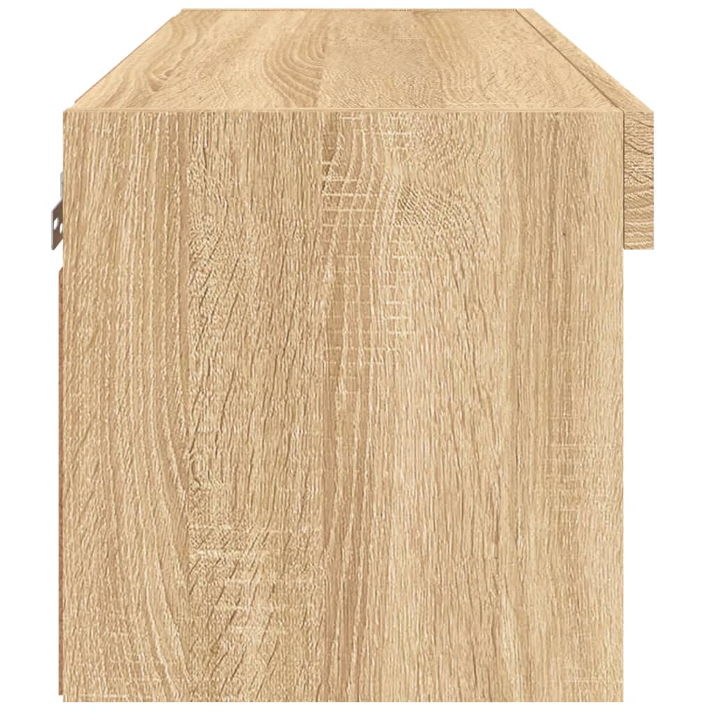 Έπιπλο Τηλεόρασης με LED Sonoma Δρυς 60x30x30 εκ. - Pakobazaar