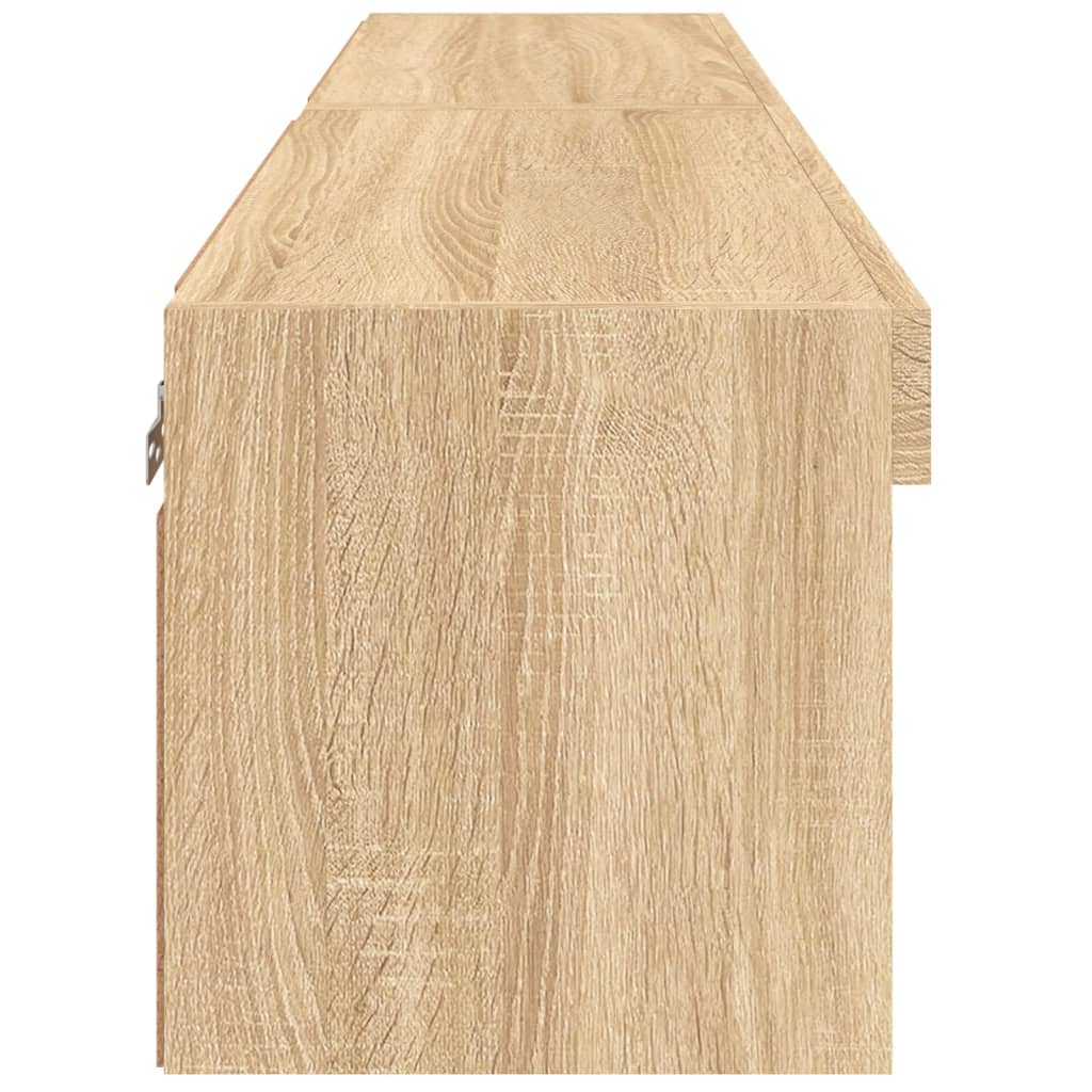 Έπιπλα Τηλεόρασης με LED 2 τεμ. Sonoma Δρυς 60x30x30 εκ. - Pakobazaar