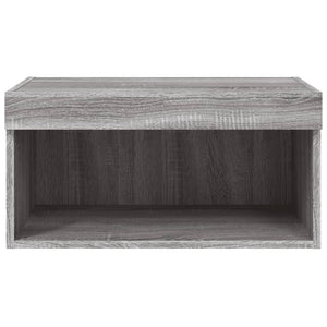 Έπιπλο Τηλεόρασης με LED Γκρι Sonoma 60x30x30 εκ. - Pakobazaar
