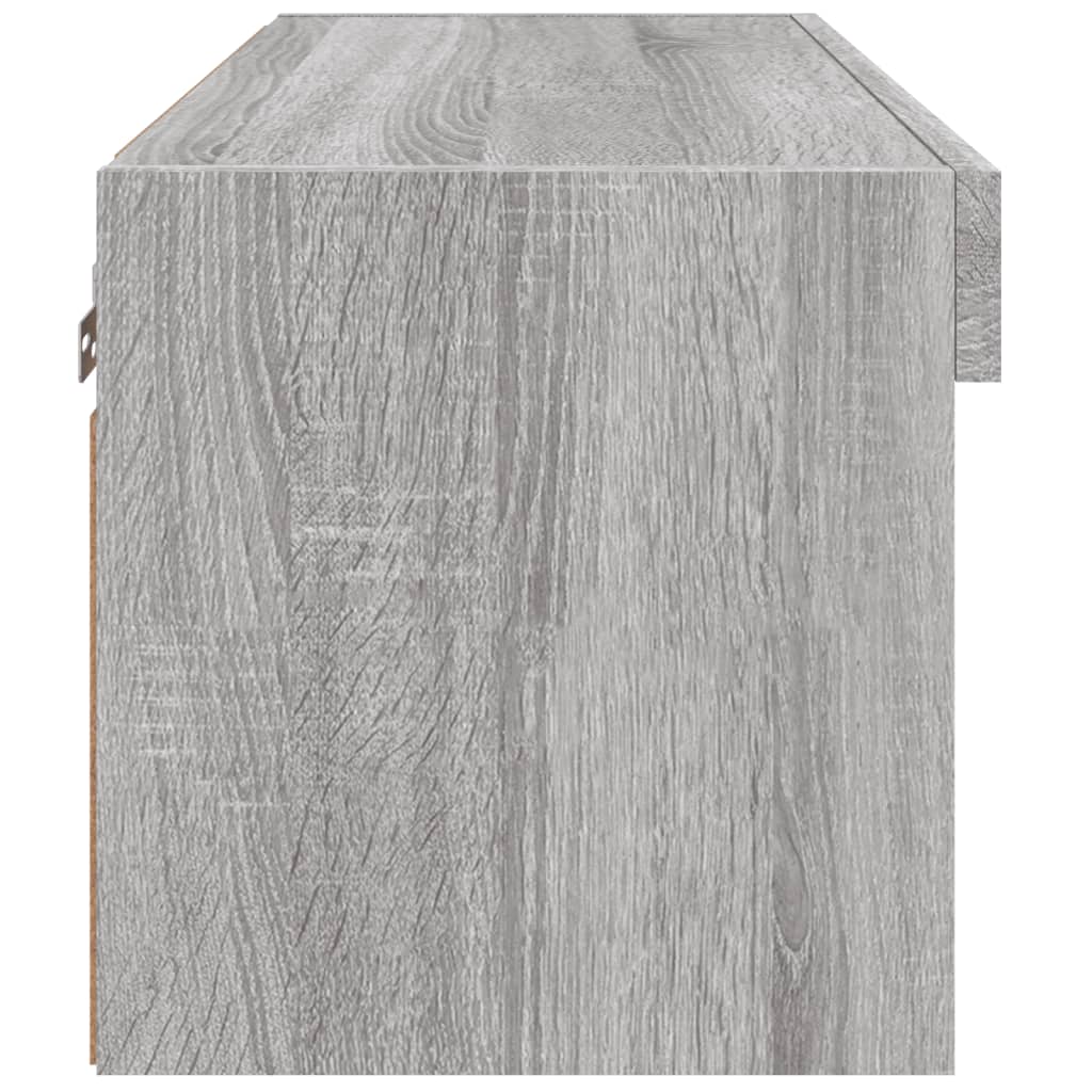 Έπιπλο Τηλεόρασης με LED Γκρι Sonoma 60x30x30 εκ. - Pakobazaar