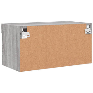 Έπιπλο Τηλεόρασης με LED Γκρι Sonoma 60x30x30 εκ. - Pakobazaar