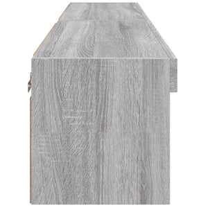Έπιπλα Τηλεόρασης με LED 2 τεμ. Γκρι Sonoma 60 x 30 x 30 εκ. - Pakobazaar