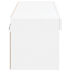 Έπιπλο Τηλεόρασης με LED Λευκό 100x30x30 εκ. - Pakobazaar